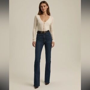 Favorite Daughter Valentina High Rise Bootcut Jean 25
